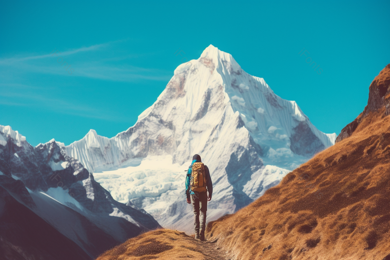 寒冷雪地高山攀登者野外冒险探险,高清,摄影图,摄影图片,图片大全,摄影图免费下载